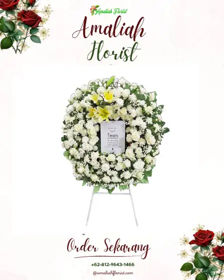 Krans Bunga Duka Cepiring