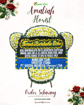 Papan Bunga Duka di Cepiring