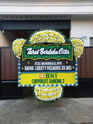 Papan Bunga Duka di Cepiring