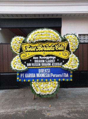 Papan Bunga Duka di Cepiring